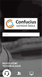 Mobile Screenshot of confucius.cz