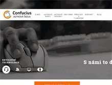Tablet Screenshot of confucius.cz